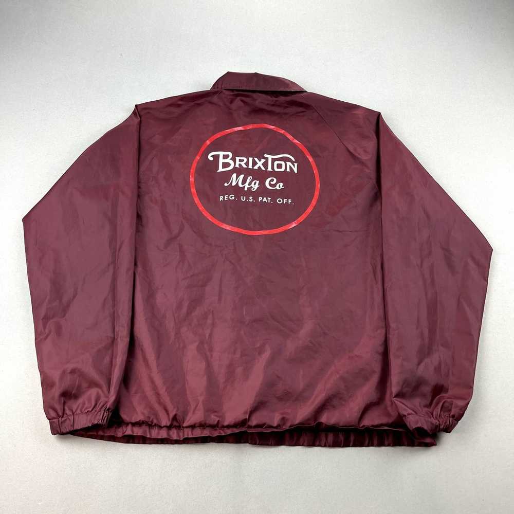 Brixton Birxton Coach Jacket Windbreaker Small Bu… - image 1