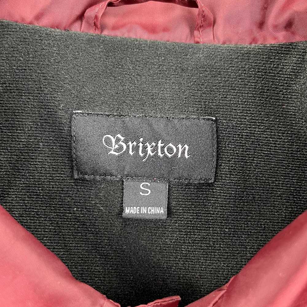 Brixton Birxton Coach Jacket Windbreaker Small Bu… - image 9