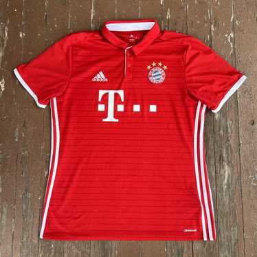 Adidas Adidas FC Bayern Munich Jersey Large Red - image 1