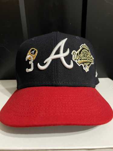 Vintage Design ATLANTA BRAVES World Series 2021 Champions New Era Hat  ❤️sj17j17