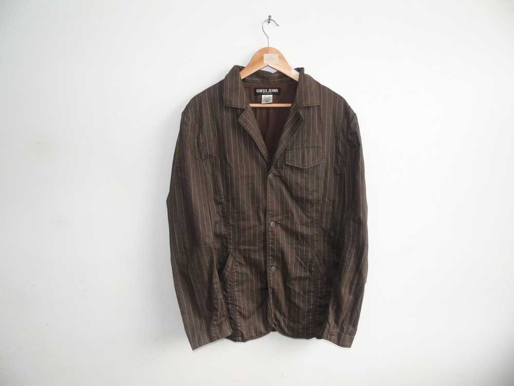 Guess × Luxury × Vintage Y2k vintage Guess blazer… - image 1