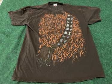 Chewbacca Star Wars Brown White Patterns Disney Baseball Jerseys