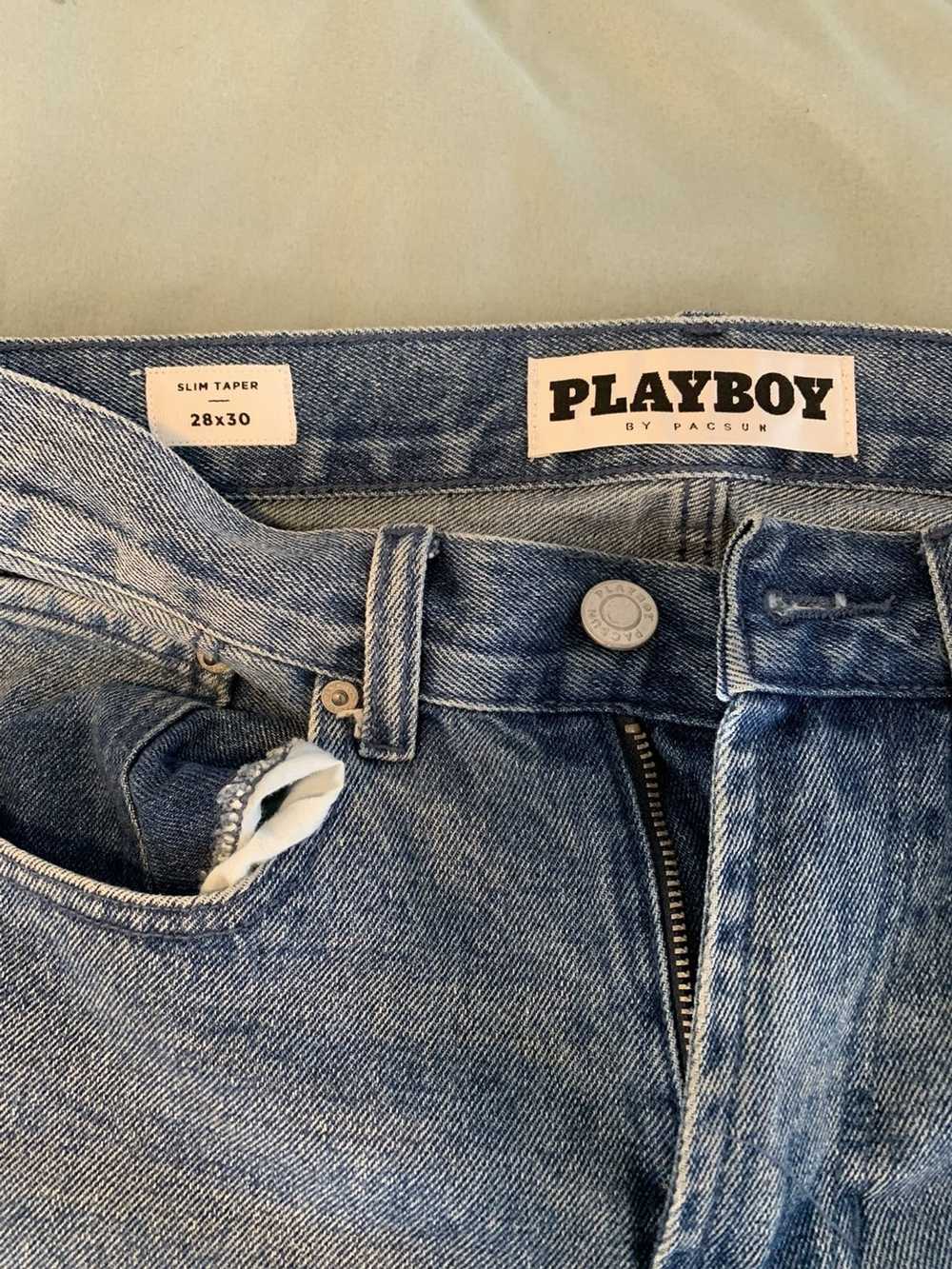 Pacsun × Playboy Playboy/ Pacsun blue denim jeans - image 9