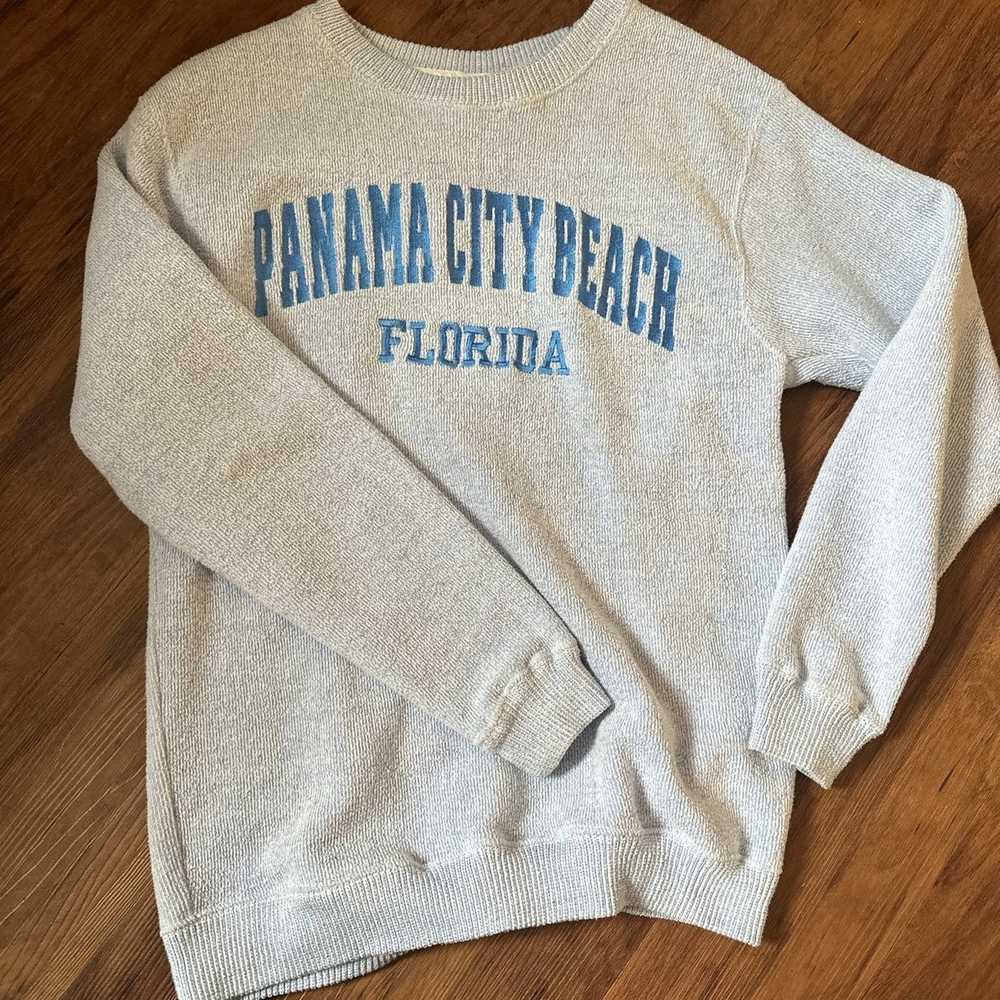 Other Panama City Bitch Blue Oversized Sweatshirt - image 1