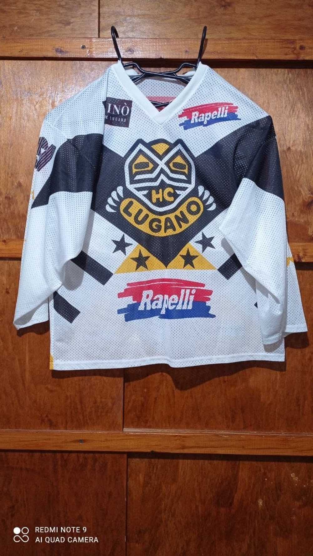 Hockey × Hockey Jersey × Vintage HC Lugano Ice Ho… - image 7