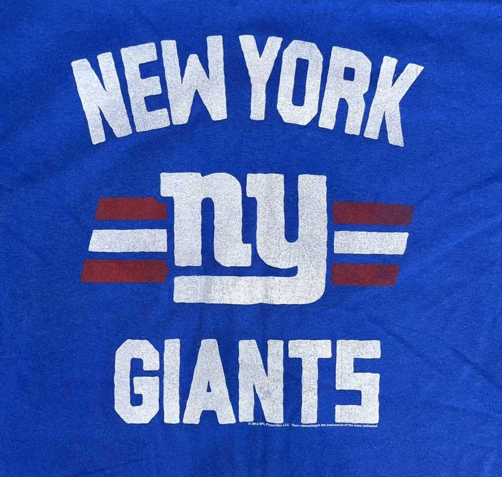 NFL × Streetwear × Vintage New York Giants NFL T-… - image 2
