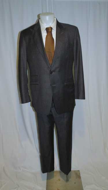 Tom Ford O'Connor Gray Check Current Flat Front Tw