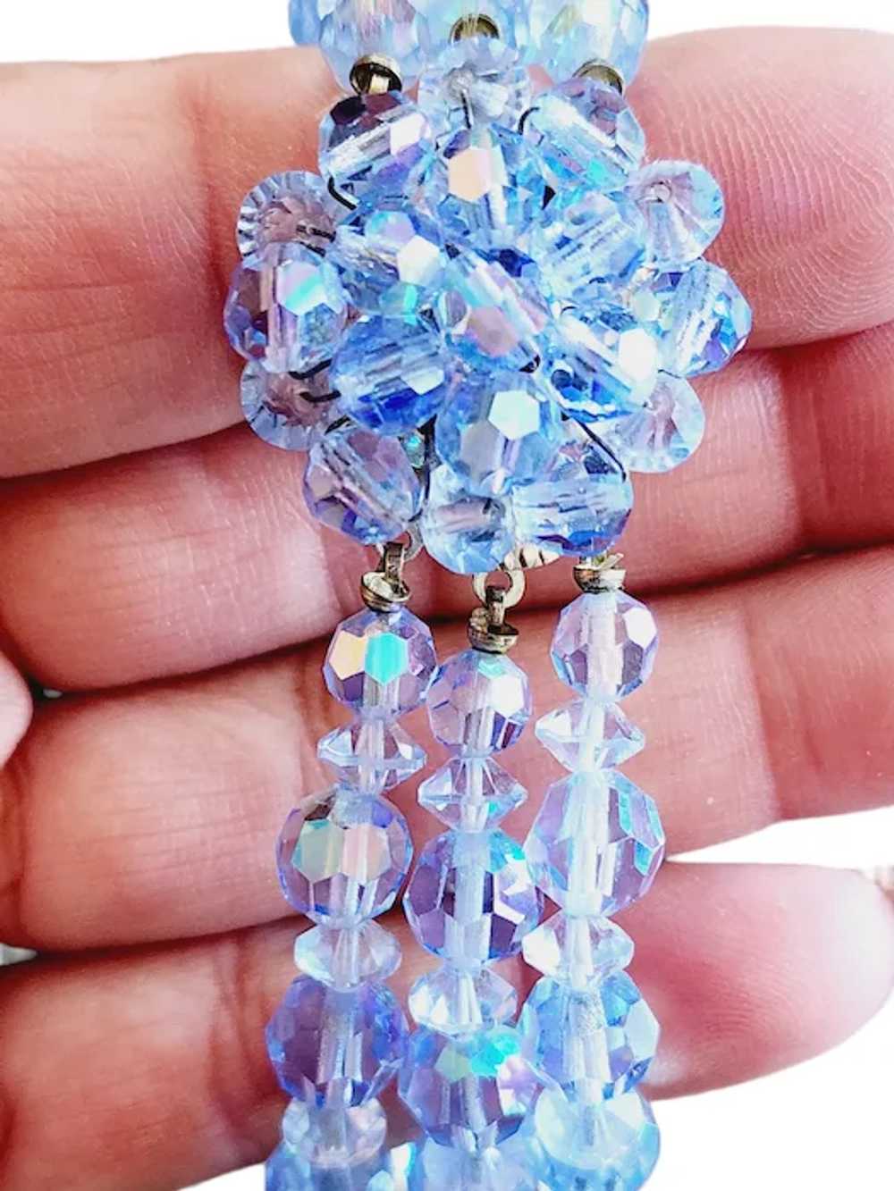 Pretty Crystal Triple Strand Bracelet [A1727] - image 2