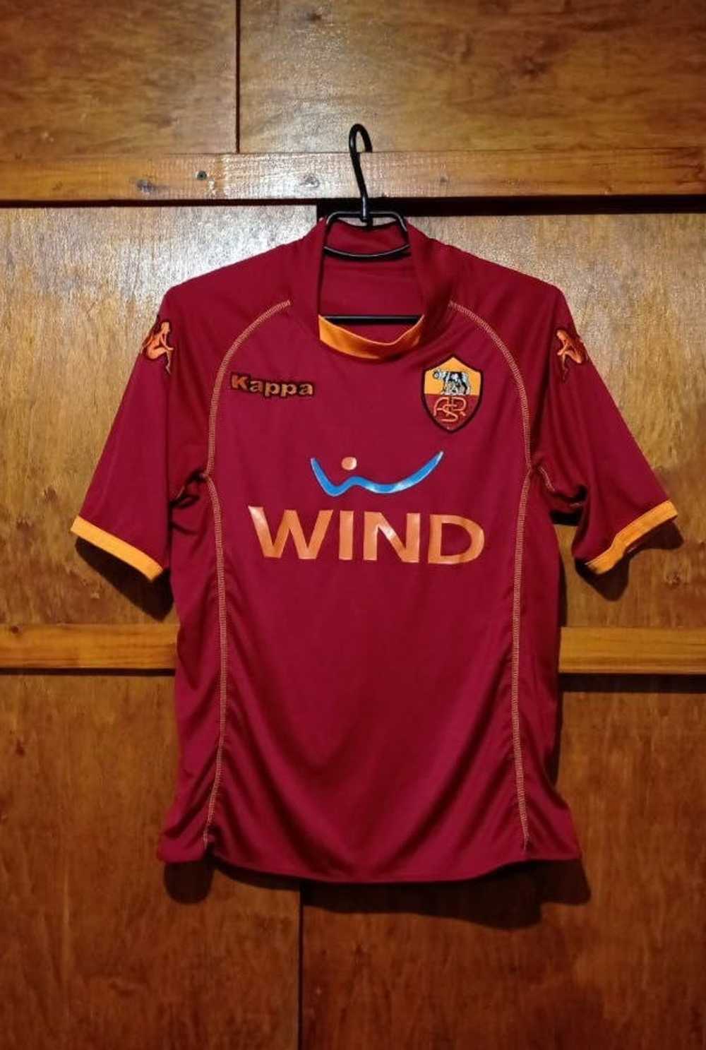 Kappa × Soccer Jersey × Vintage 2008/09 Roma Home… - image 1