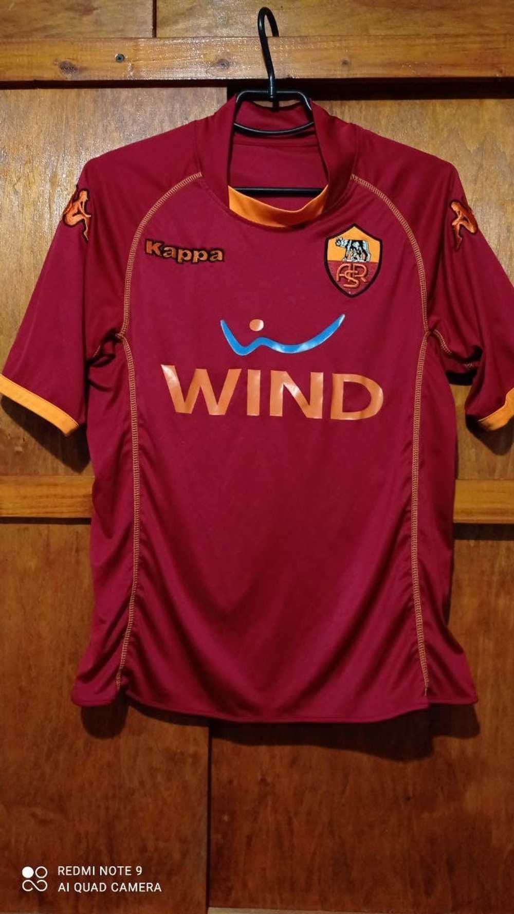 Kappa × Soccer Jersey × Vintage 2008/09 Roma Home… - image 3