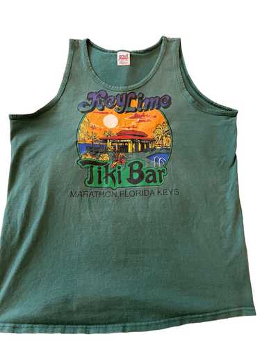 Anvil Vintage Key Lime Tiki Bar Florida Keys Tank 