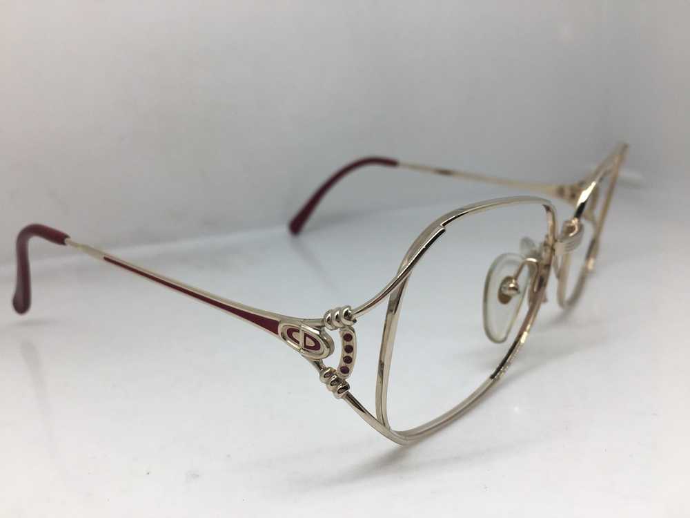 Dior Vintage Christian Dior 2693 Gold Eyeglasses … - image 1