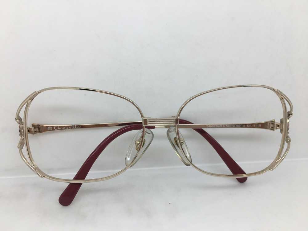 Dior Vintage Christian Dior 2693 Gold Eyeglasses … - image 9