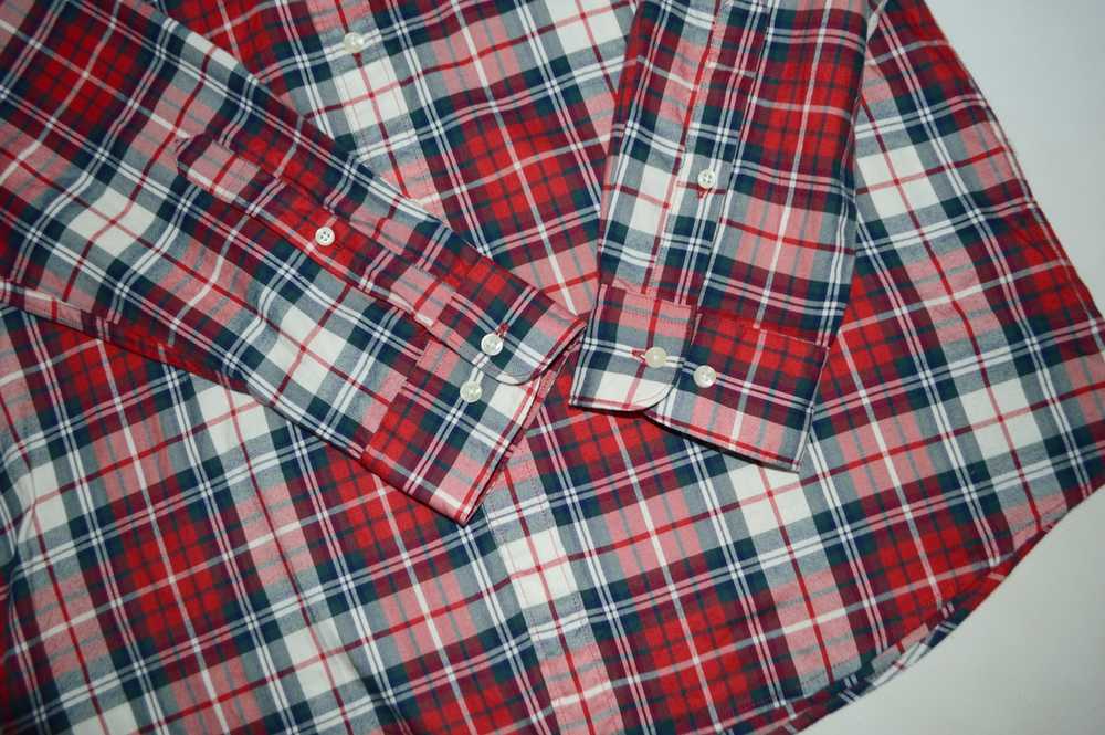 Barbour × Streetwear Barbour Red Checked Cotton S… - image 7
