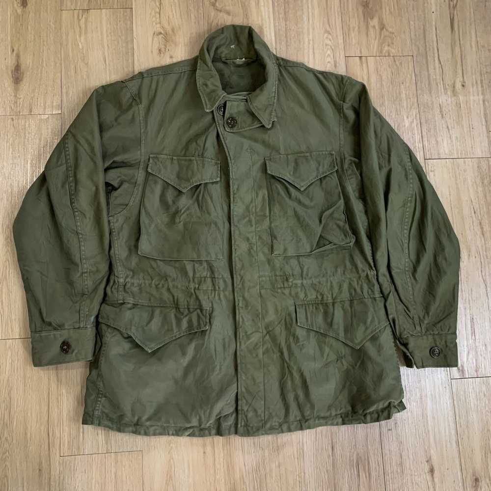 Military × Vintage M-1943 Field Jacket Original I… - image 1