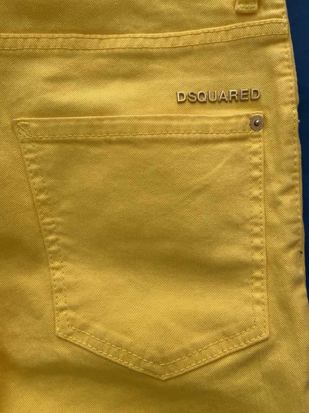 Dsquared2 Beautiful yellow denim shorts - image 3