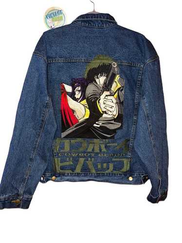 Japanese Brand Rare anime cowboy bepop denim vinta