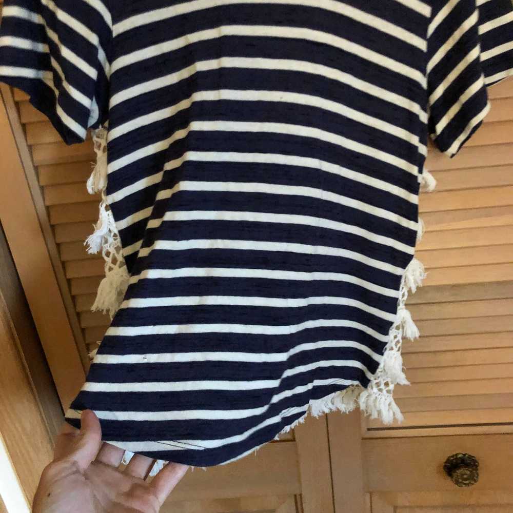 $100 Sea New York Embellished t-shirt XS Navy Blu… - image 3