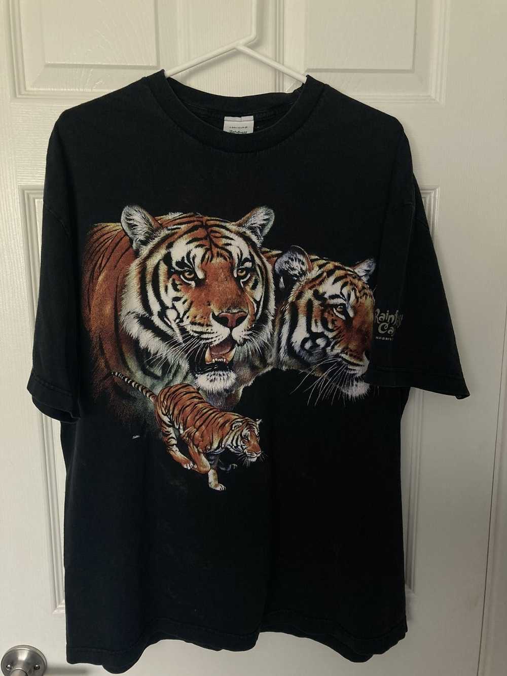 Vintage Nature Tiger Tee XL - image 1