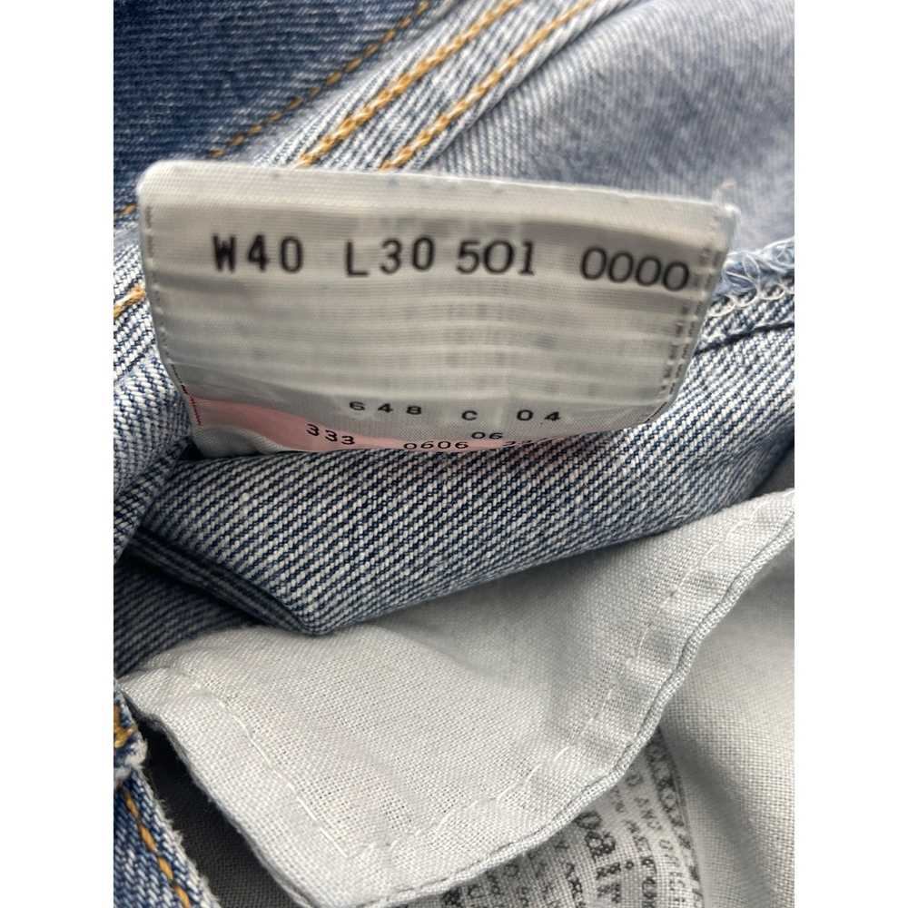 Levi's Levi Strauss & Co Light Wash Jeans 501 XX … - image 10
