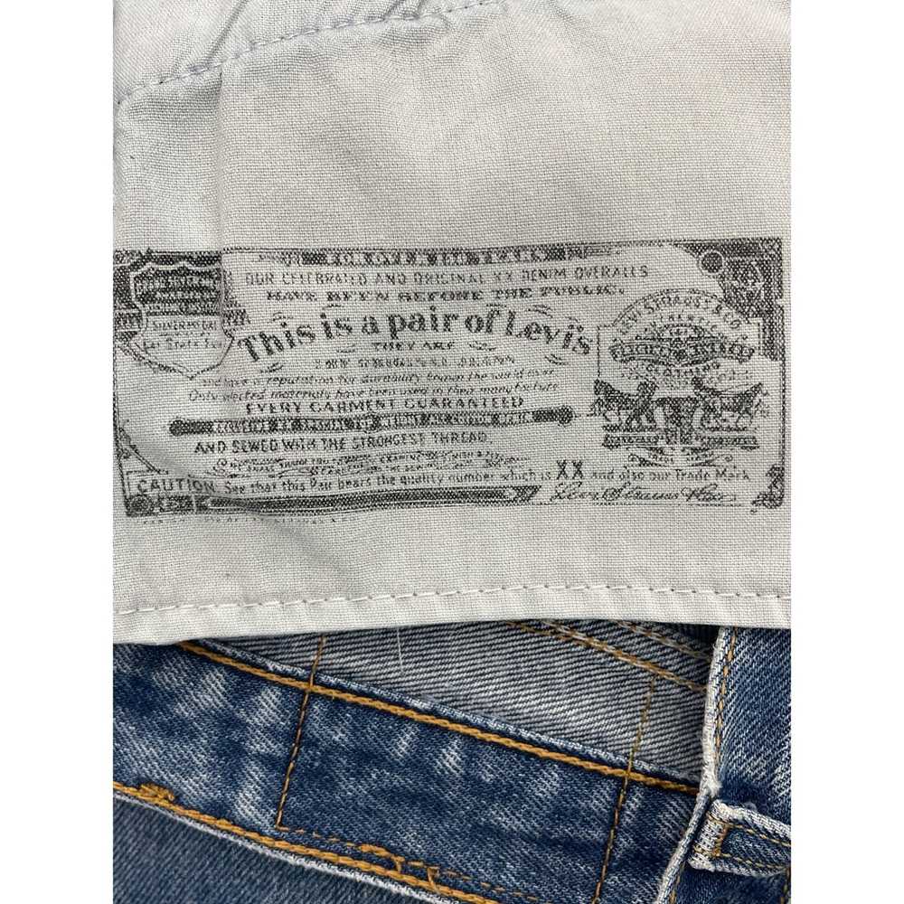 Levi's Levi Strauss & Co Light Wash Jeans 501 XX … - image 6