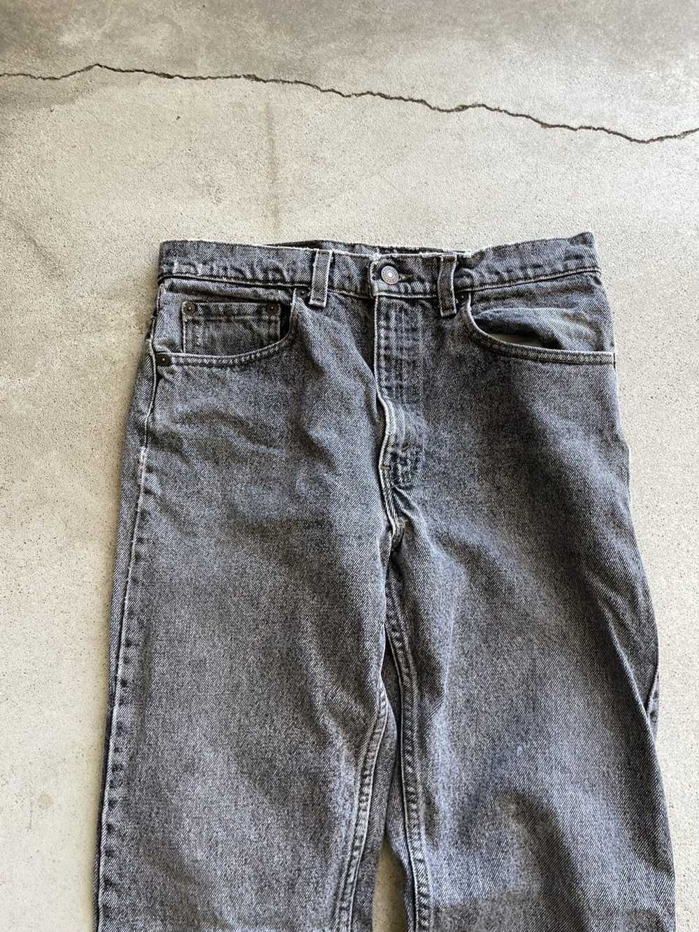 Levi's × Vintage Vintage made in USA grey stone w… - image 3