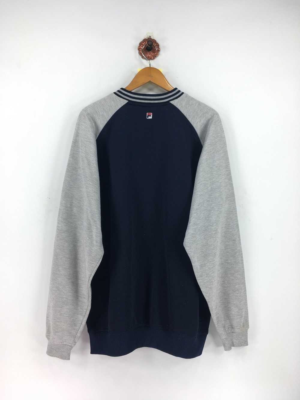 Fila × Vintage Vintage 90's FILA ITALIA Pullover … - image 5