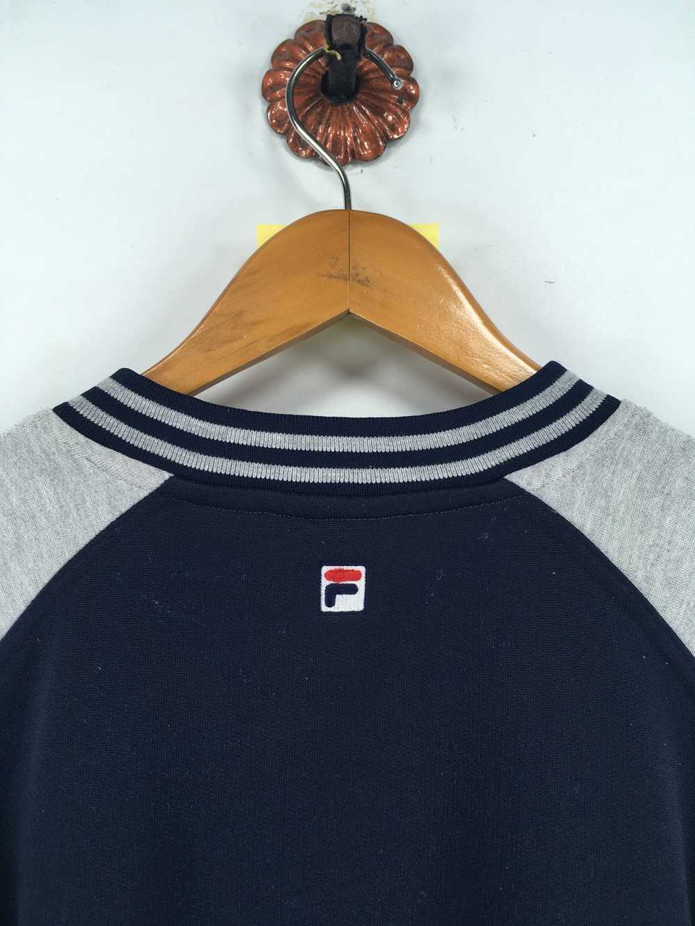 Fila × Vintage Vintage 90's FILA ITALIA Pullover … - image 6