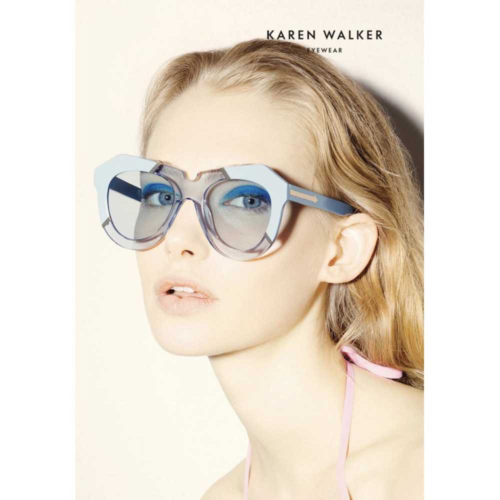 Karen Walker Oversized sunglasses - image 10