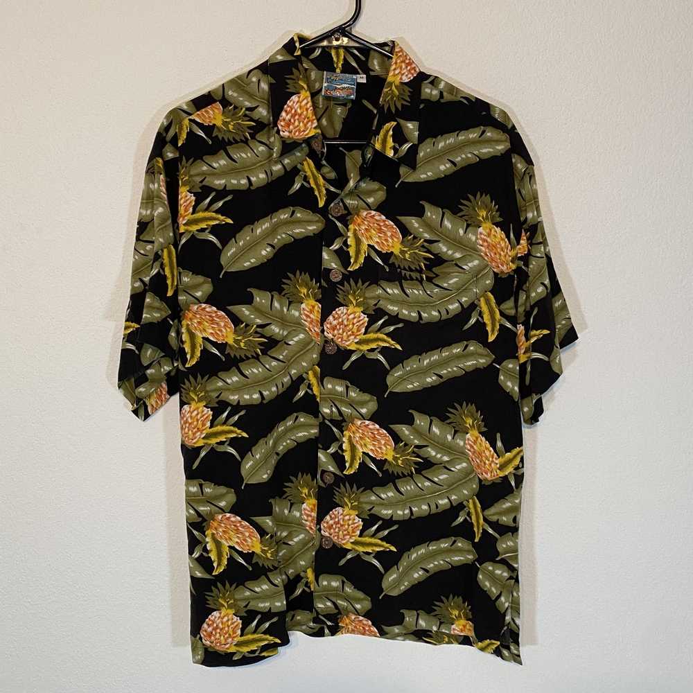 Aloha Wear × Hawaiian Shirt Pineapple Moon Men's … - image 1