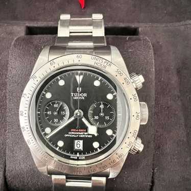 Tudor Tudor Black Bay Chrono 41mm Black Dial 72hr 