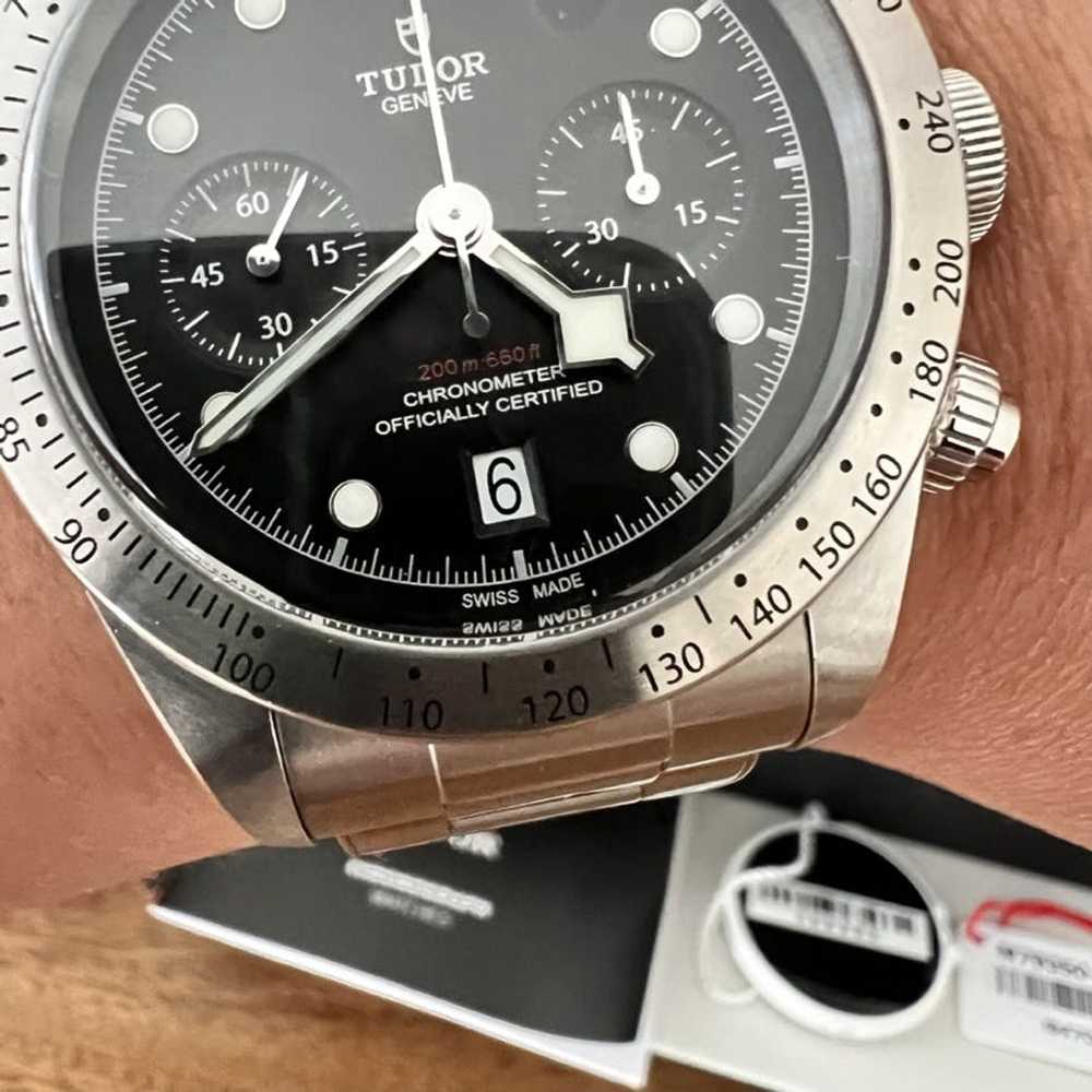 Tudor Tudor Black Bay Chrono 41mm Black Dial 72hr… - image 8