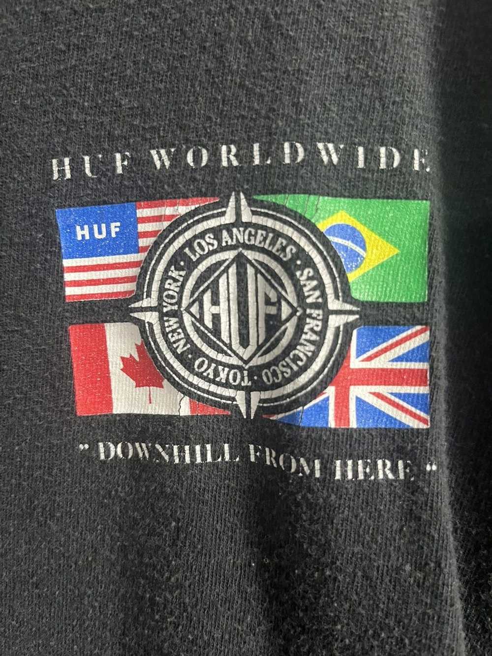 Huf × Vintage HUF worldwide T-Shirt - image 2