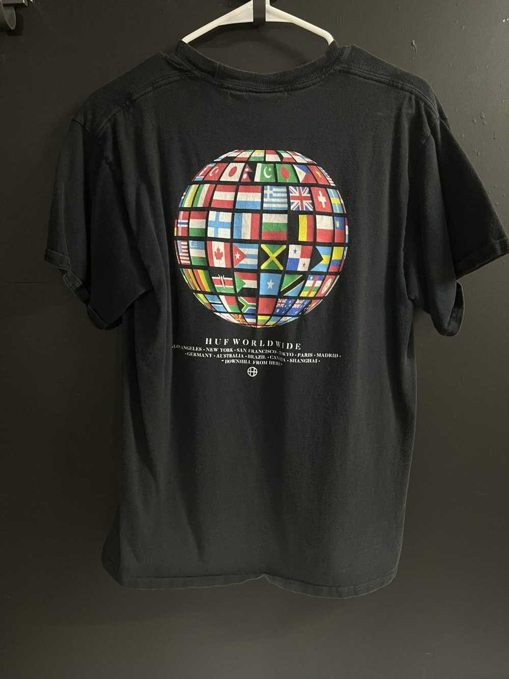 Huf × Vintage HUF worldwide T-Shirt - image 3