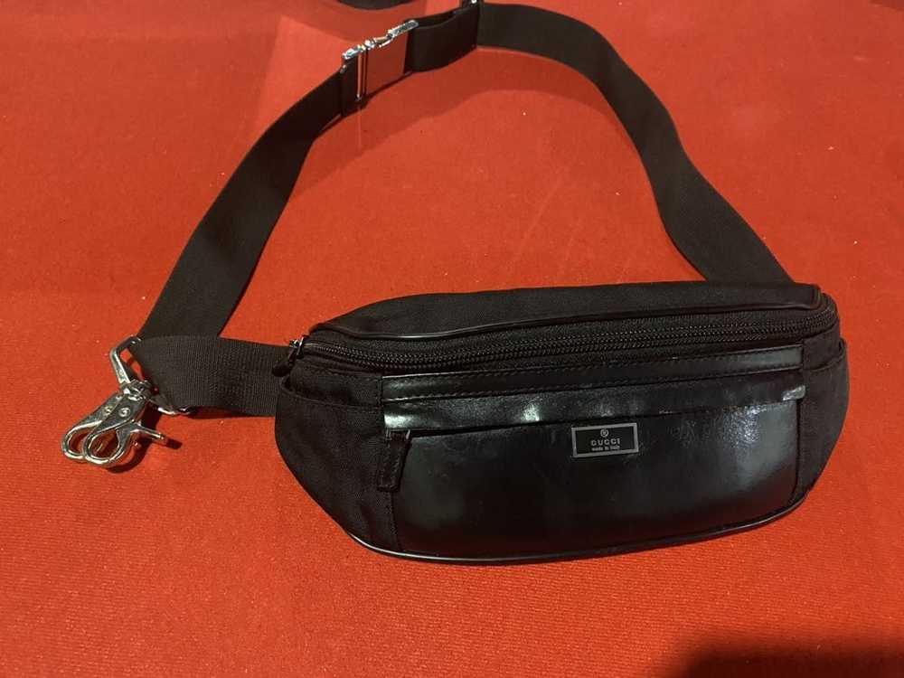 Gucci Gucci Waist Bag / Fanny Pack - Black Leather - image 3