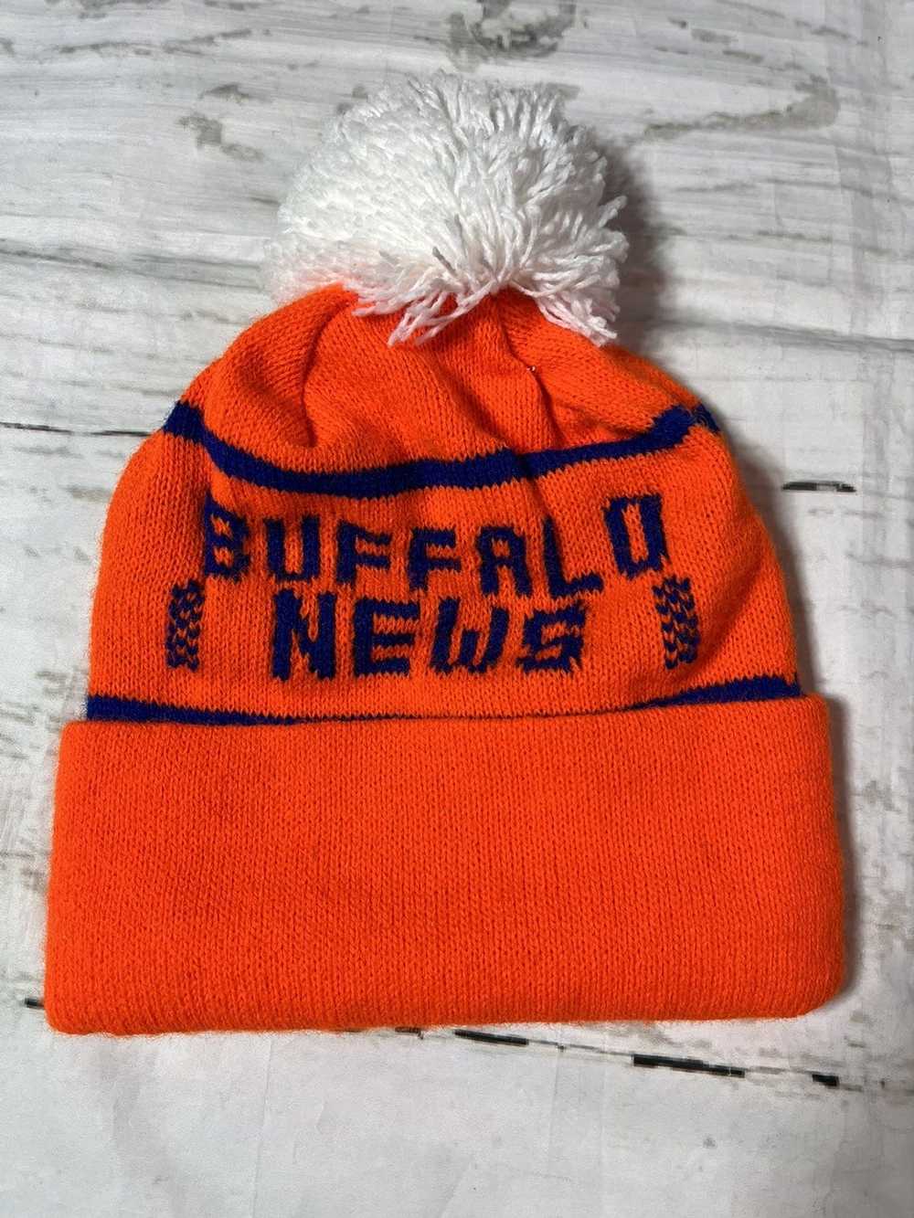 Vintage Vintage 1990s Buffalo News Winter Hat Kni… - image 1