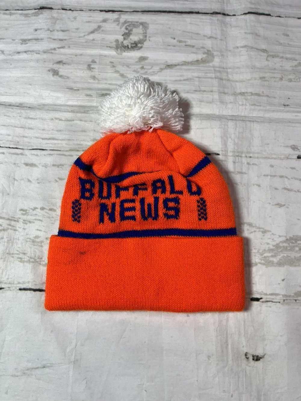 Vintage Vintage 1990s Buffalo News Winter Hat Kni… - image 2