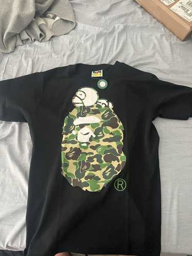 BIG ABC CAMO A BATHING APE TEE MENS