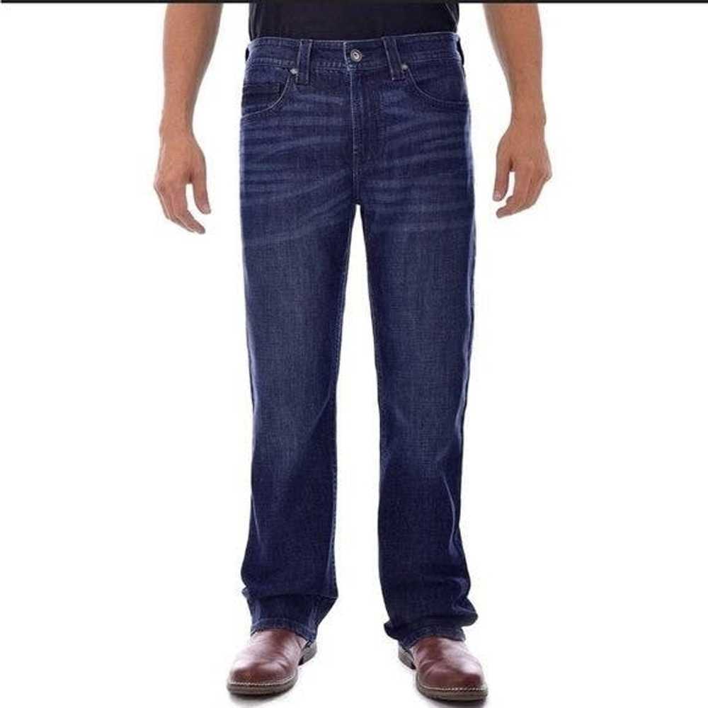 Jean TK Axel Blue Jeans Pants Denim Mens 36x32 Sl… - image 1
