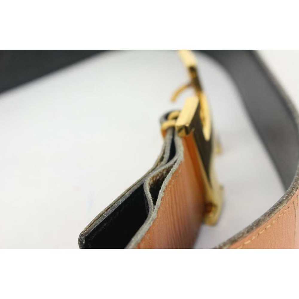 Hermès H leather belt - image 8