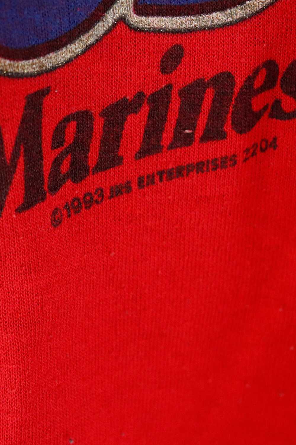 Vintage 1993 The Few Proud Marines T Shirt Sz L - image 3