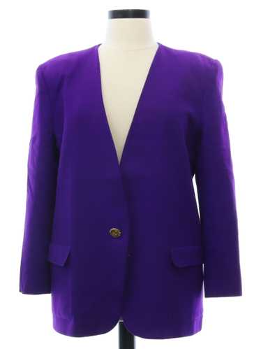 1980's Requirements Womens Totally 80s Wool Jacket - image 1