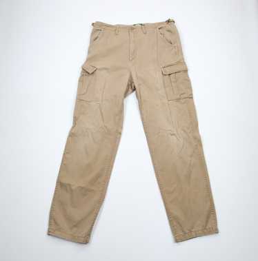 Cabelas Casuals Ripstop Cargo Pants Women Size 10 Regular Beige