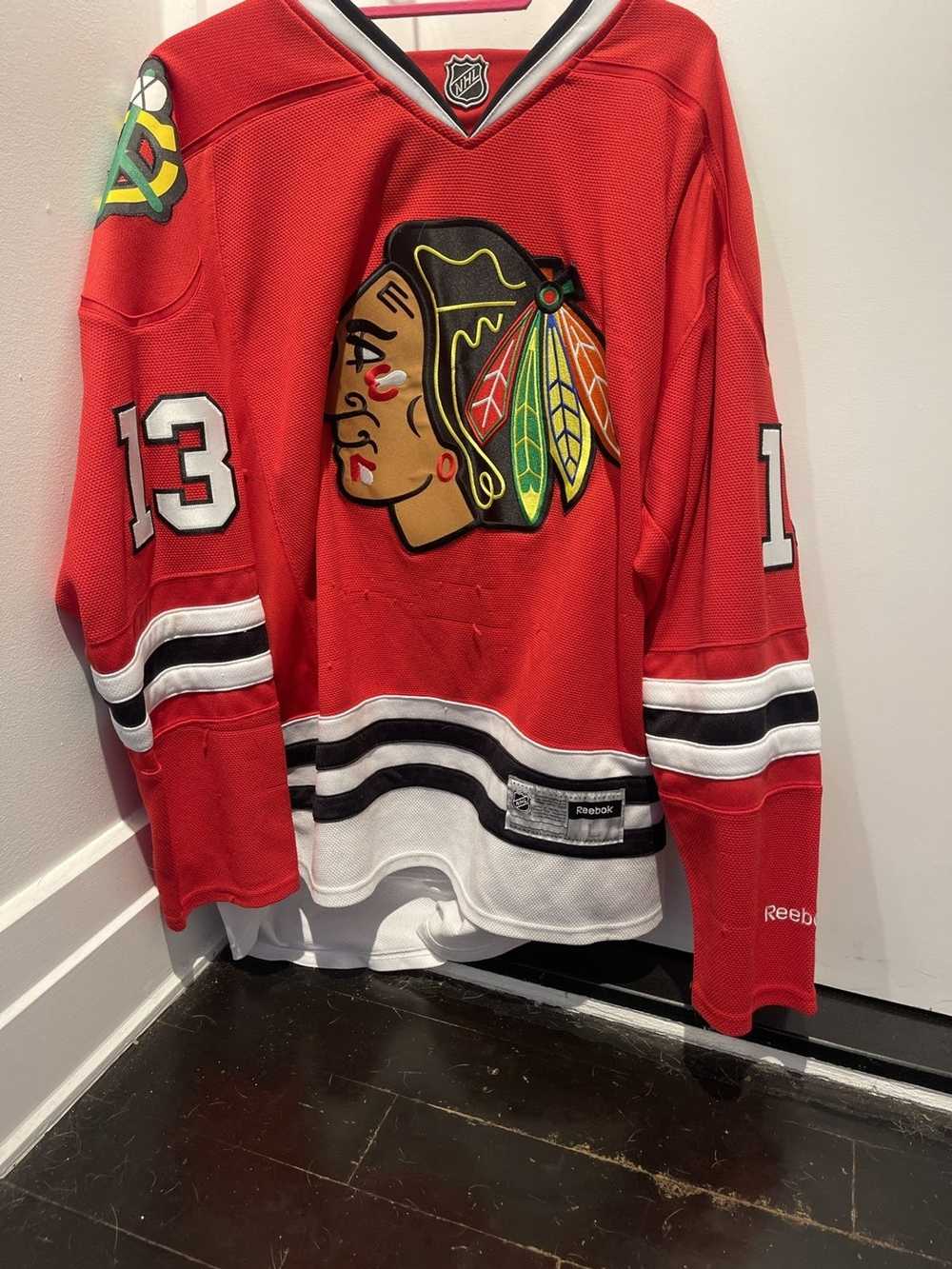 Reebok Authentic/Signed Dan Carcillo Chicago Blac… - image 3