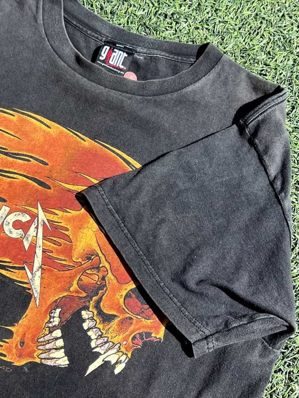 METALLICA San Francisco SF Giants Mens Crew Neck T-Shirt Small Heavy Metal