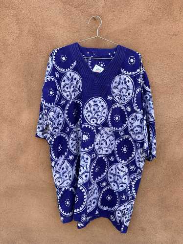 Purple Batik Tunic