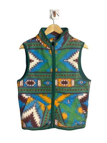 NEVER SEEN popular THING japan streetwear reversible navajo native art vest jacket