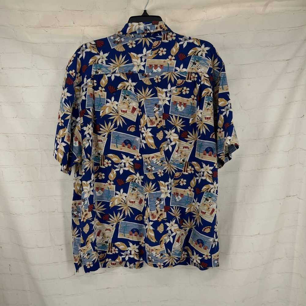 Disney Disney aloha hawaiian button down shirt M - image 2