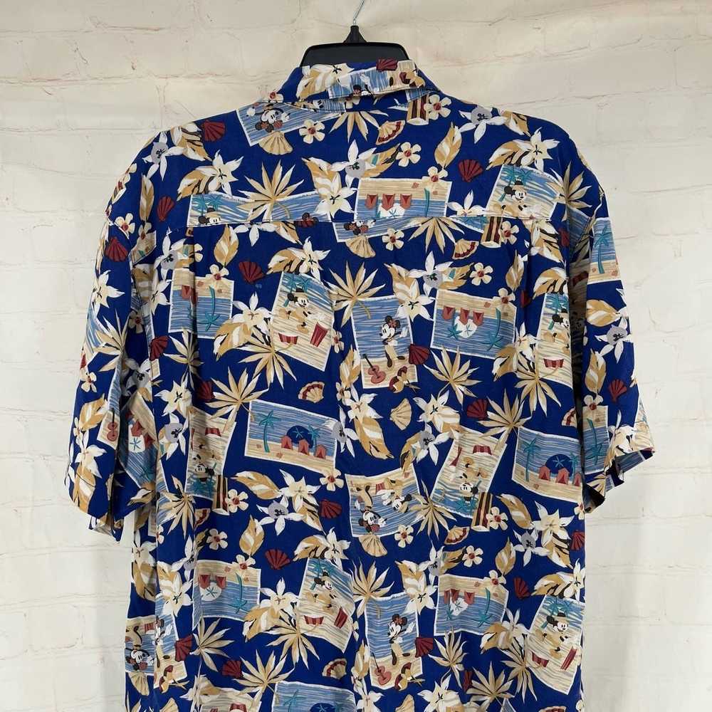 Disney Disney aloha hawaiian button down shirt M - image 3