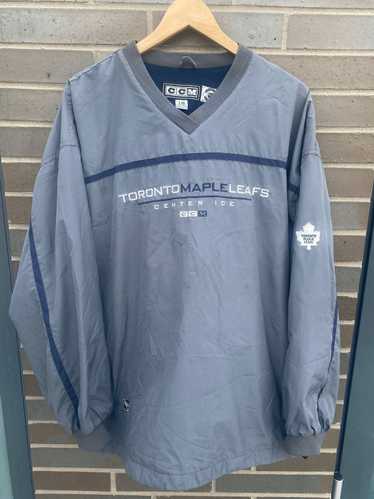 Ccm Vintage 1990s Toronto Maple Leafs Pullover Ny… - image 1